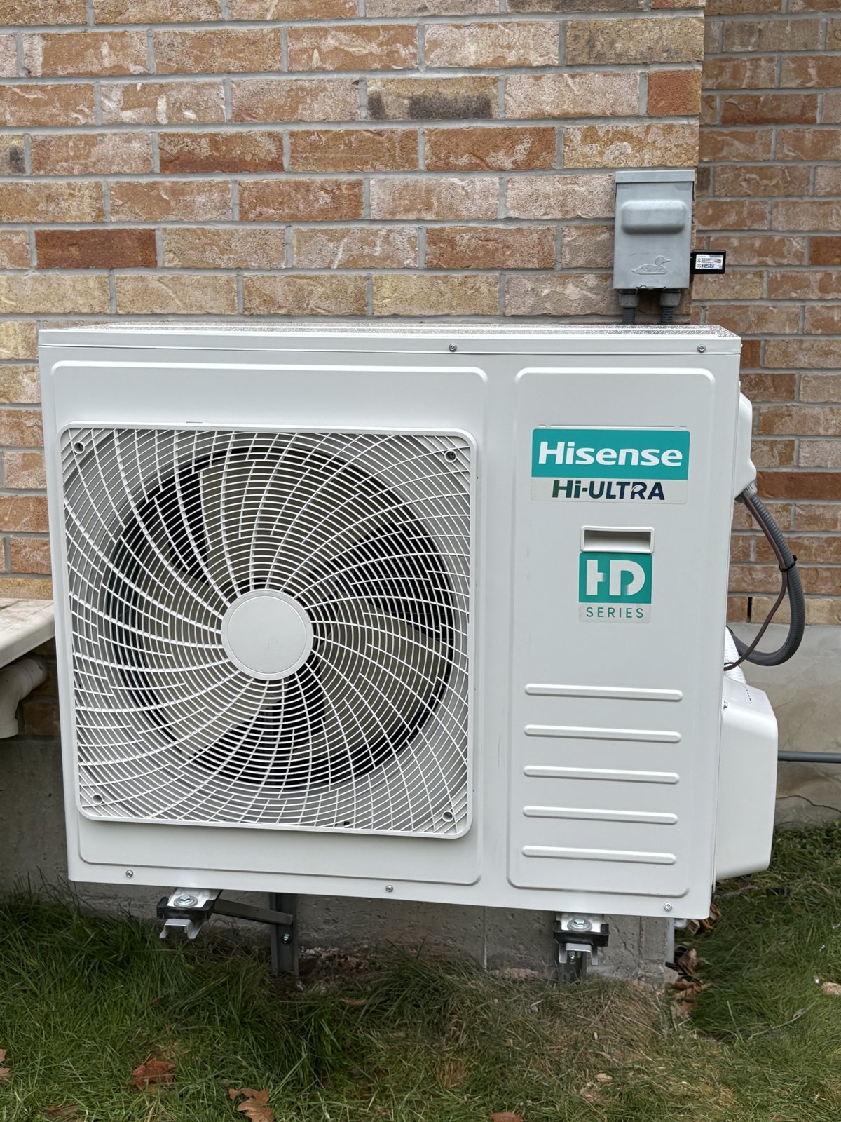 Hisense heat pump installed by Modern HVAC